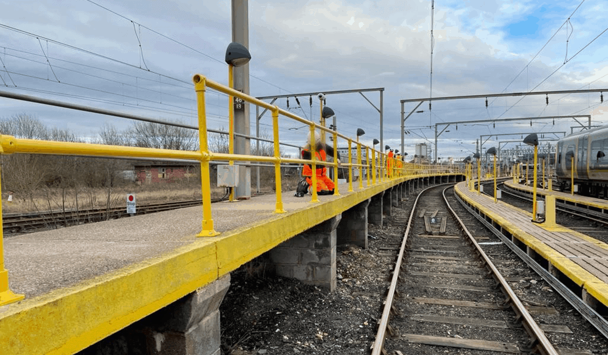 GRP Railway Handrail