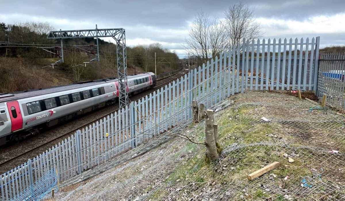 GRP Fencing Network Rail