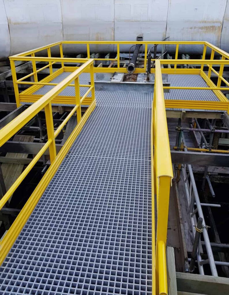 GRP Grating Anti slip flooring