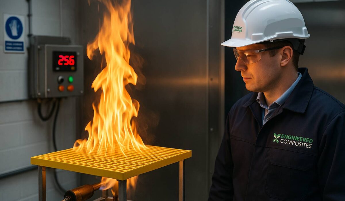 GRP-fire rating