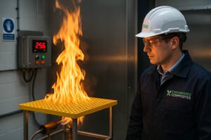 GRP-fire rating