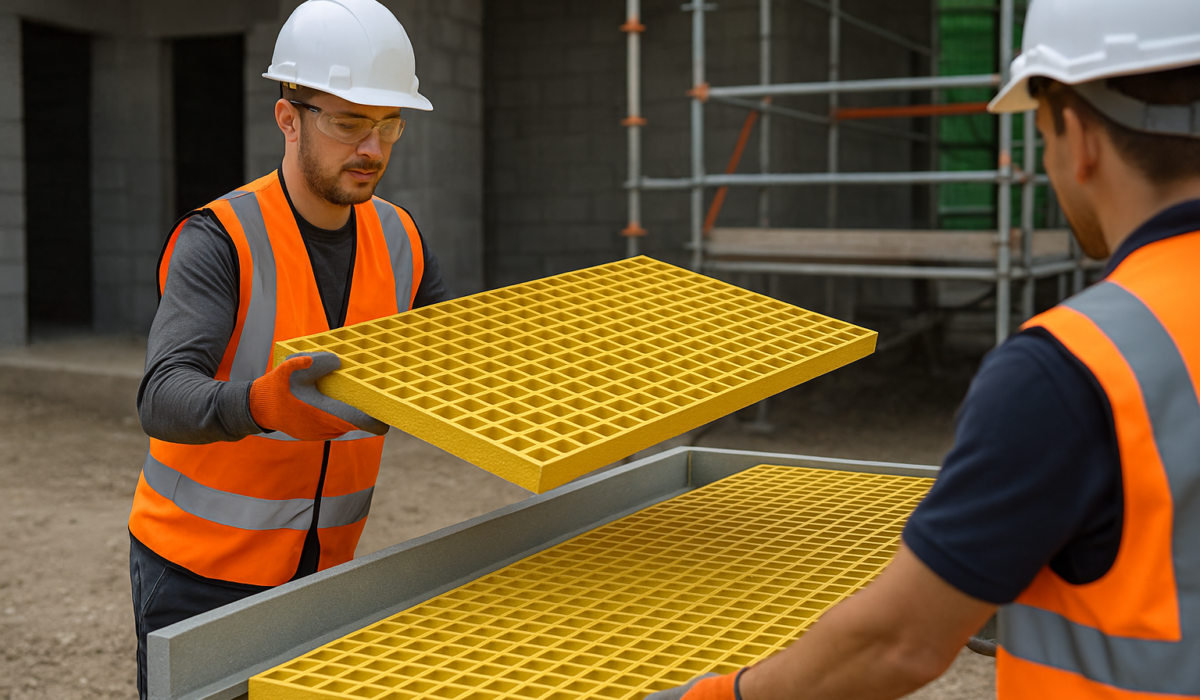 GRP on site