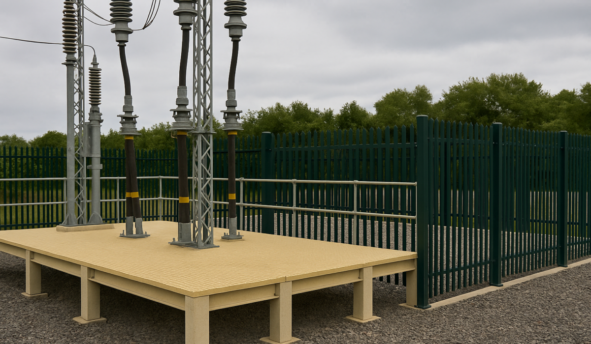 GRP Platforms and Fencing