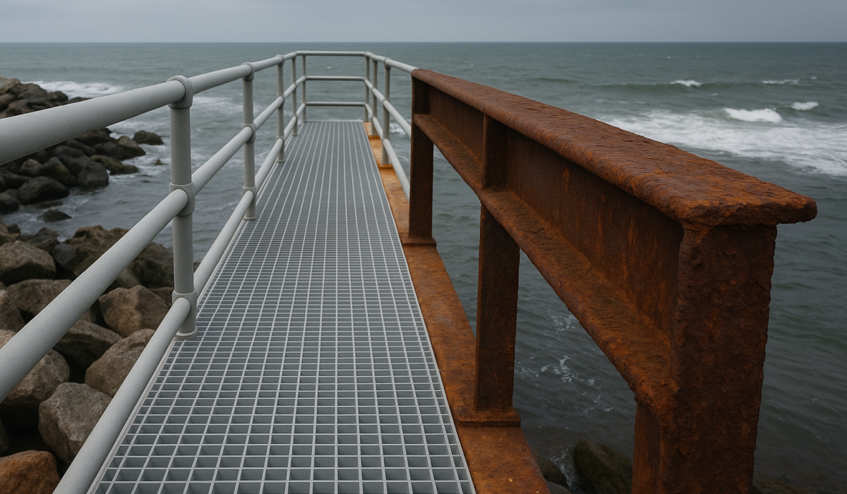 GRP vs Steel in Harsh Environments