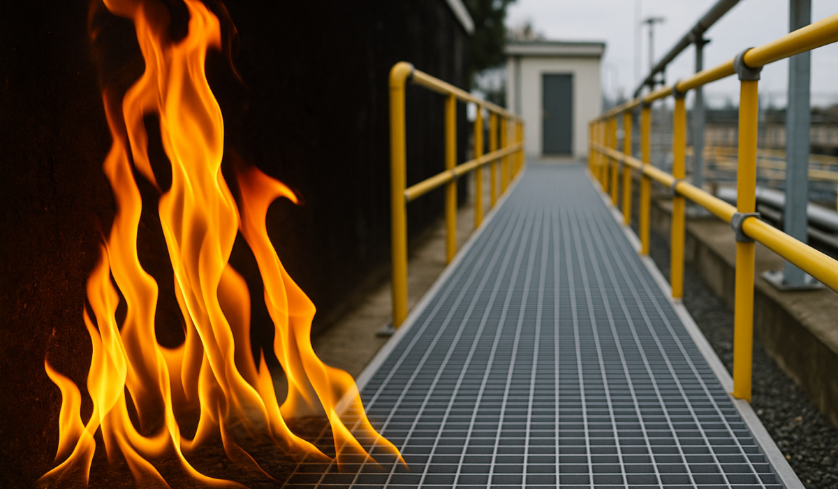 fire performance in GRP