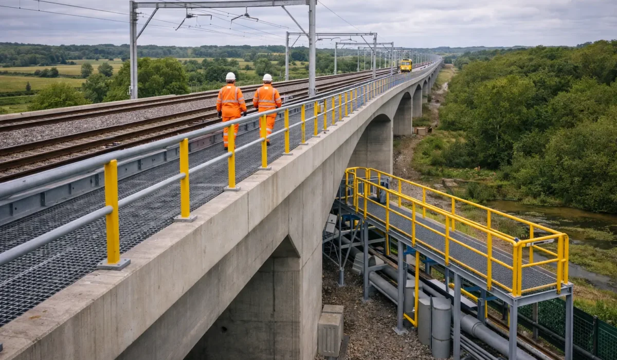 Building HS2 Beyond Steel with GRP Rail Infrastructure