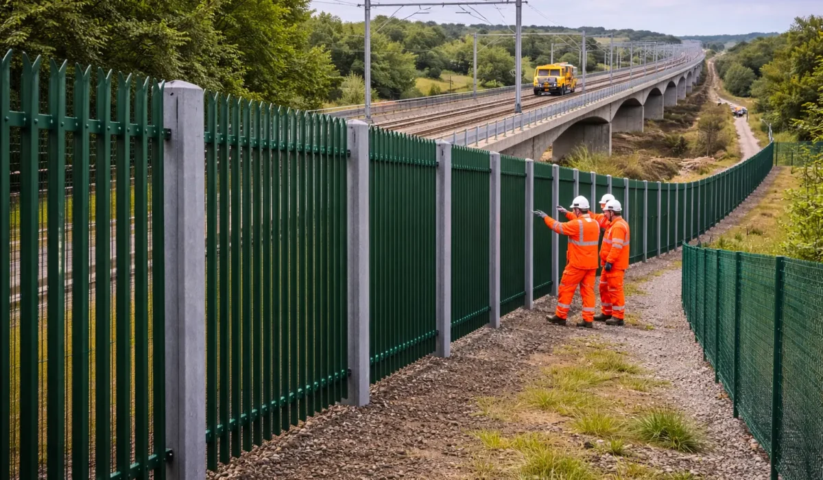 Why GRP Fencing Makes Sense for HS2 Rail Infrastructure