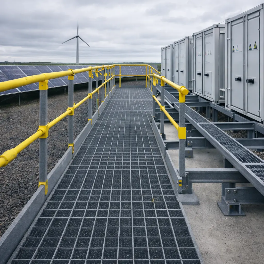 GRP for Renewable Energy Construction