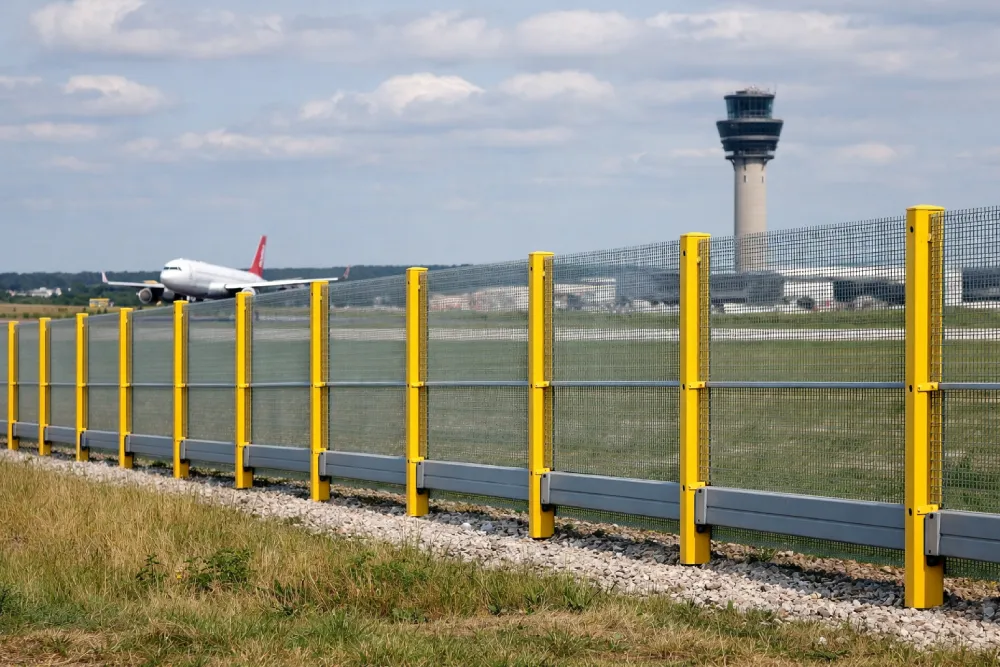 GRP Frangible Mesh Fencing