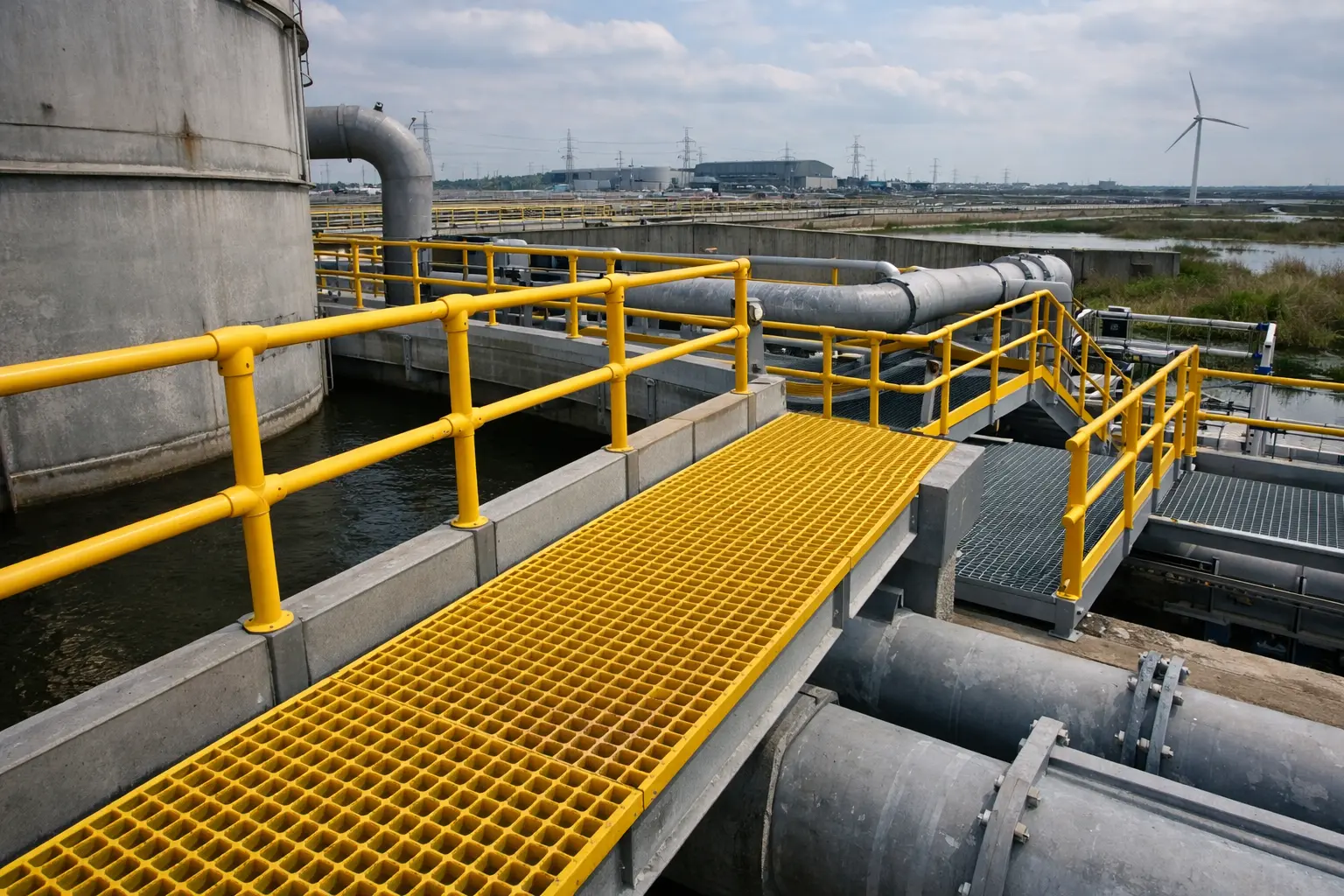 GRP Sustainable Materials for Long Life Infrastructure