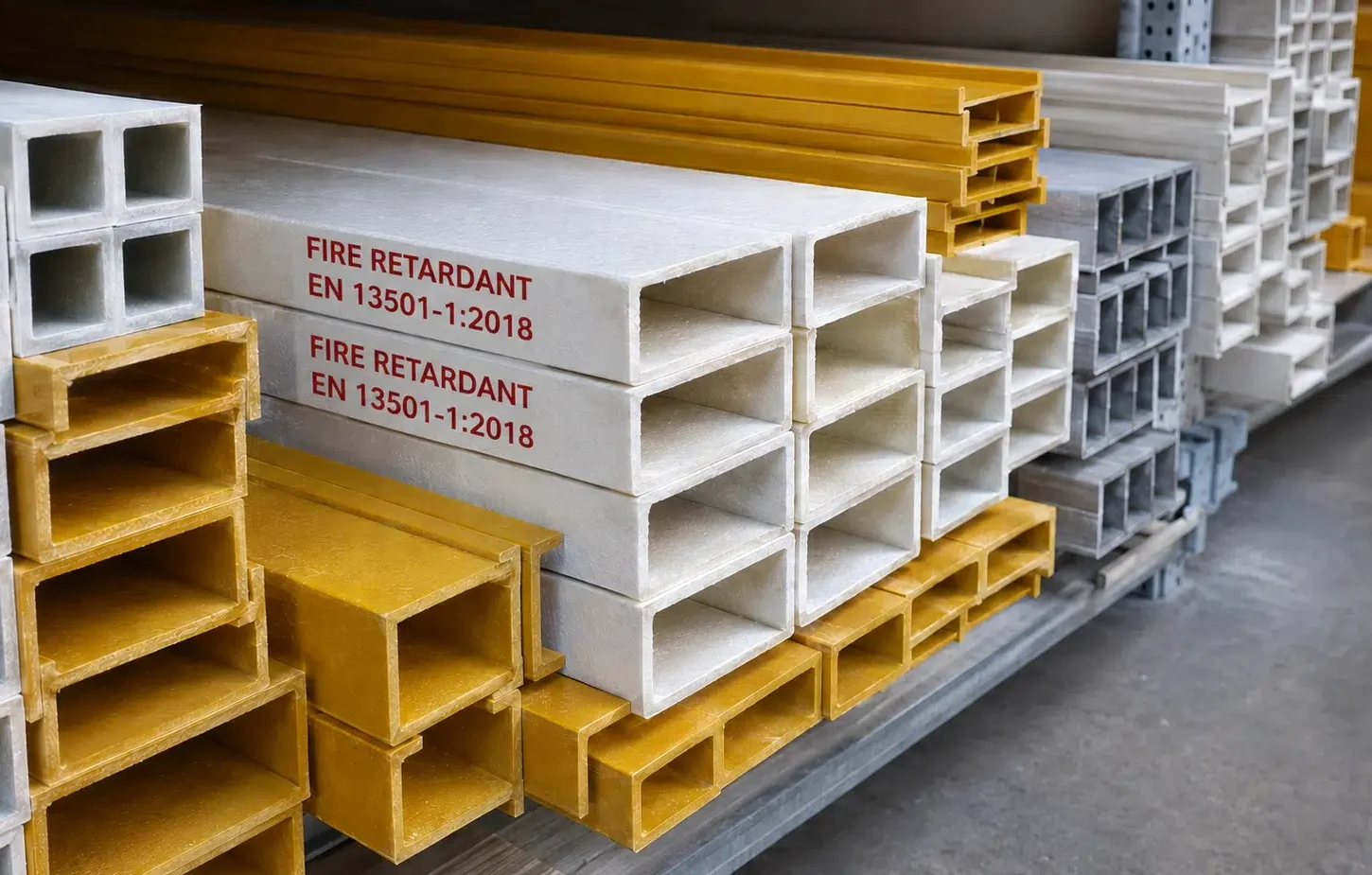 GRP Fire Retardant Profiles