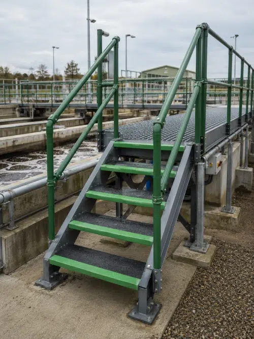 GRP Access Platforms | Industrial Walkways and Mezzanine Flooring ...