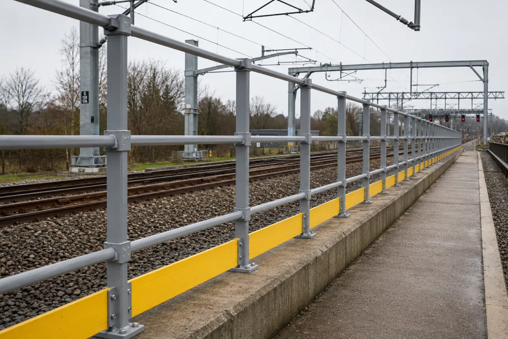 Industrial-railway-platform
